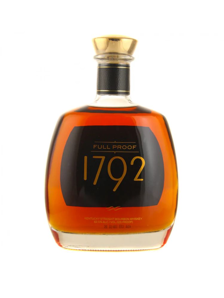 1792 Full Proof Bourbon, 750mL Bottle on White Background