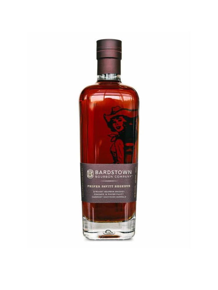 Bardstown Bourbon Company Phifer Pavitt Reserve, 750mL Bottle on White Background