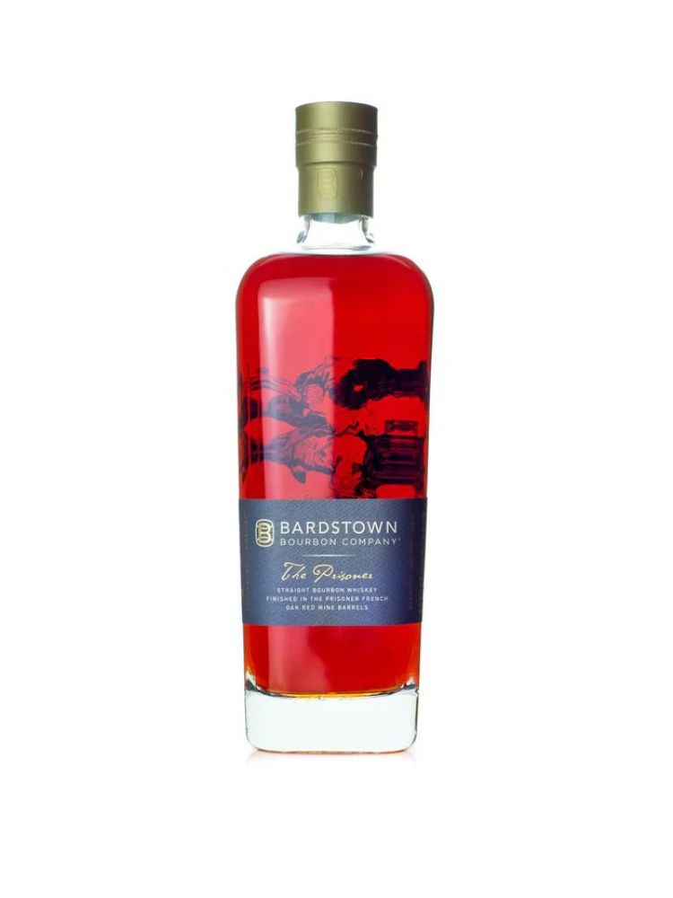 Bardstown Bourbon Company The Prisoner, 750mL Bottle on White Background