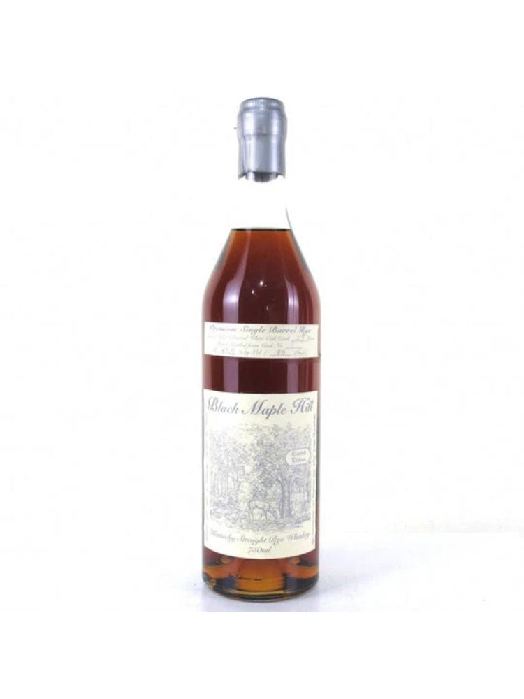 Black Maple Hill 23 Year Old Premium Single Barrel Straight Rye Whiskey, 750mL bottle on white background