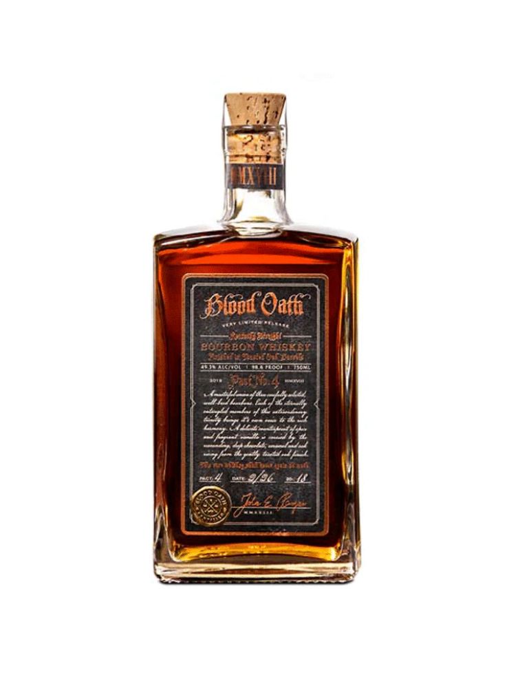 Blood Oath Pact No. 4, 750mL bottle on white background