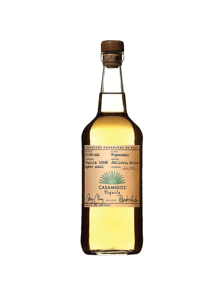 Casamigos Reposado Tequila, 750mL bottle on white background.