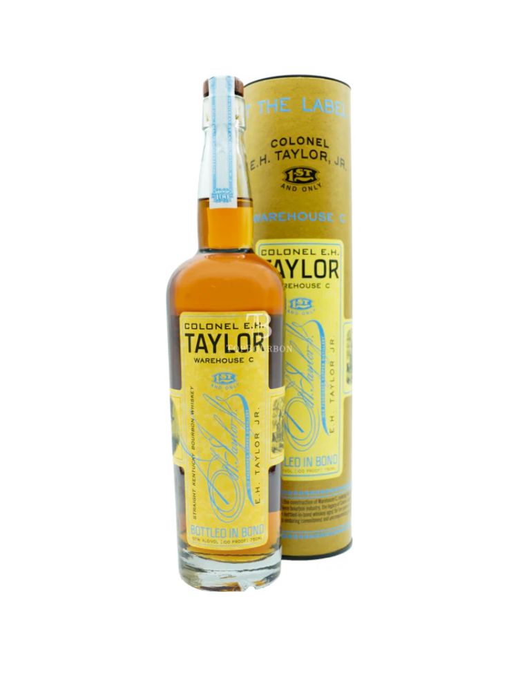 Colonel E.H. Taylor, Jr. Warehouse C Bourbon Whiskey, 750mL bottle on white background