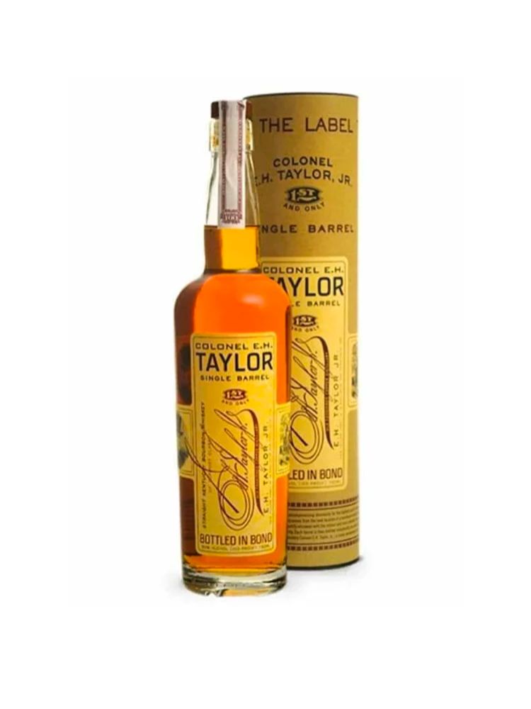 Colonel E.H. Taylor Single Barrel, 750mL bottle on white background