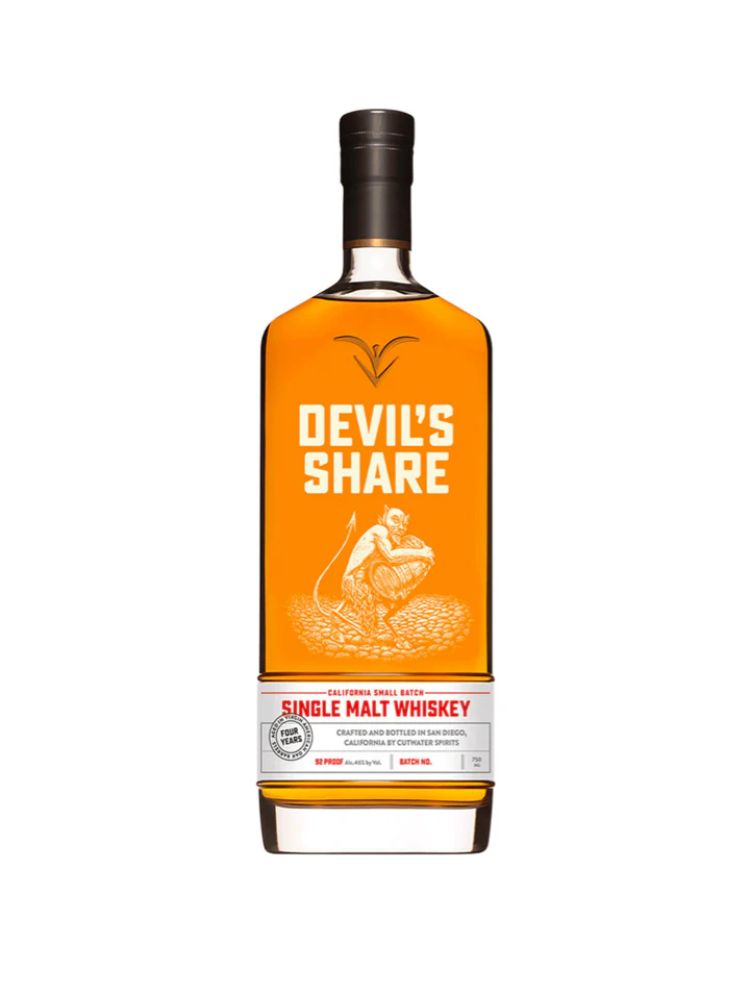 Cutwater Devil’s Share Single Malt Whiskey Batch