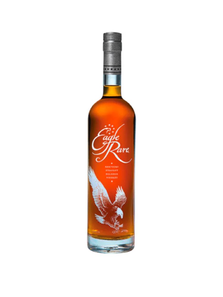 Eagle Rare 10 Year Kentucky Straight Bourbon Whiskey, 750mL bottle on white background