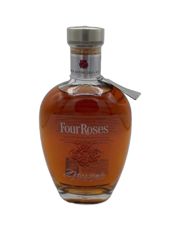Four Roses 2008 Mariage Barrel Strength Straight Bourbon Whiskey, 750mL bottle on white background