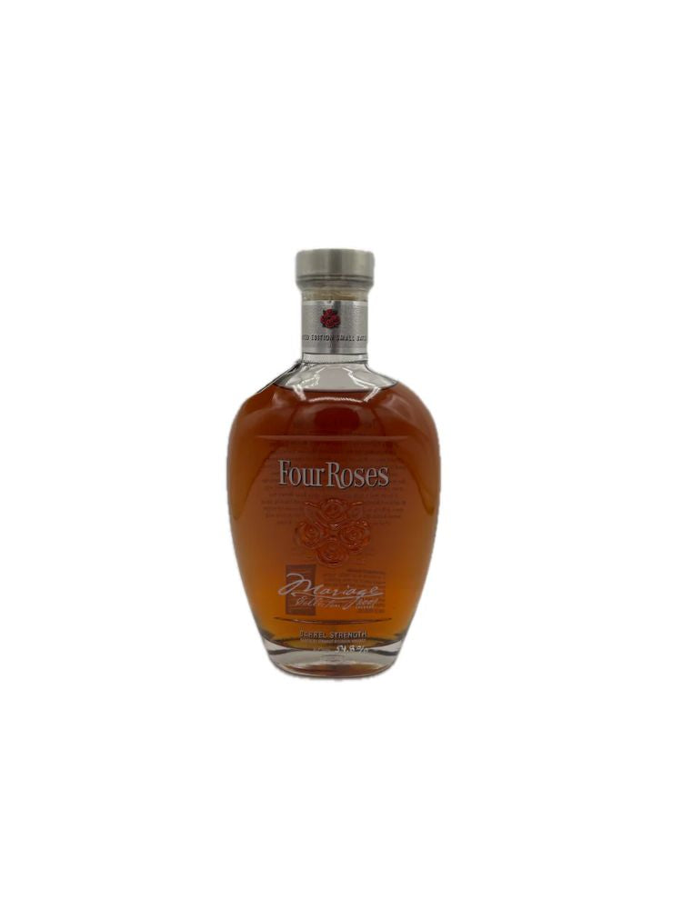 Four Roses 2009 Mariage Barrel Strength Straight Bourbon Whiskey, 750mL bottle on white background