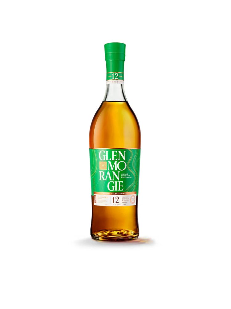 Glenmorangie 12 Year Old Palo Cortado Finish Single Malt Scotch Whisky, 750mL Bottle on White Background