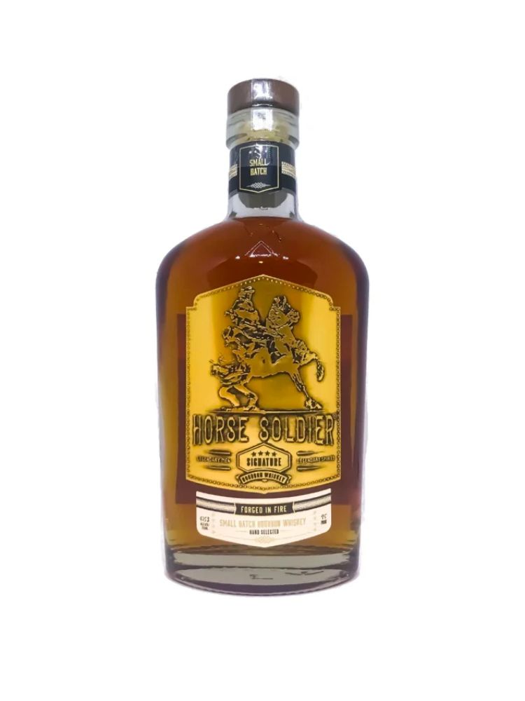 Horse Soldier Small Batch Bourbon, 750mL bottle on white background