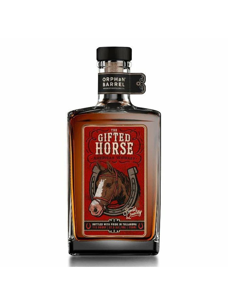 Orphan Barrel The Gifted Horse bottle on white background