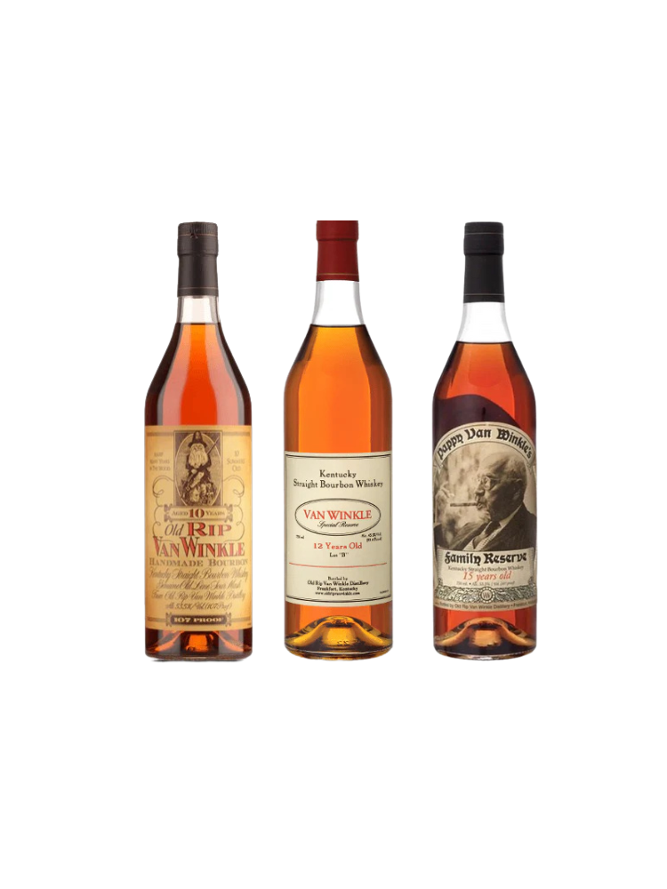 Pappy Van Winkle Bundle: 10, 12 & 15 Year Collection