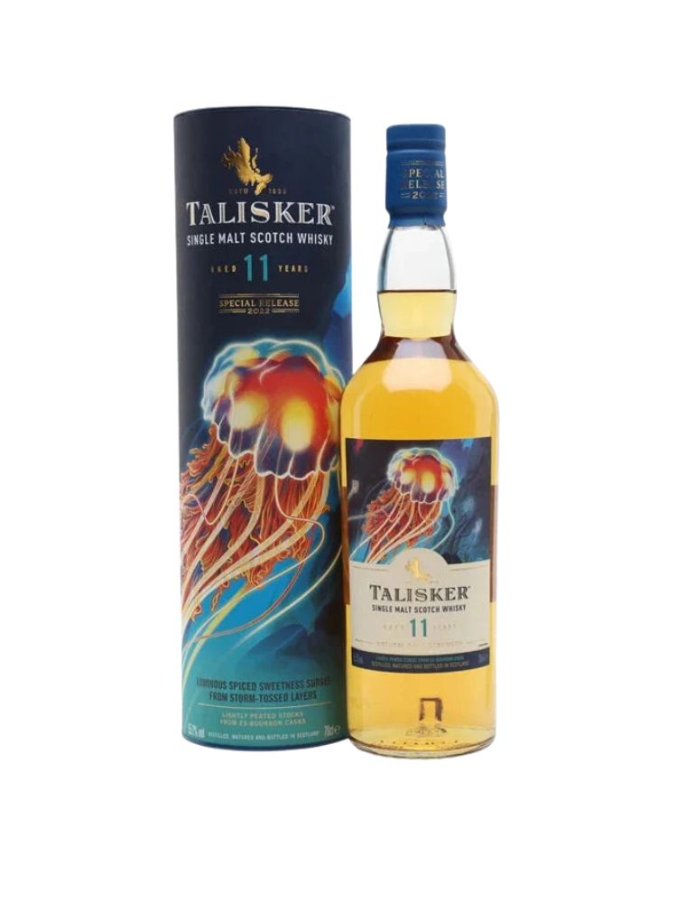 Talisker 11 Year Old Special Releases 2022, 750mL Bottle on White Background