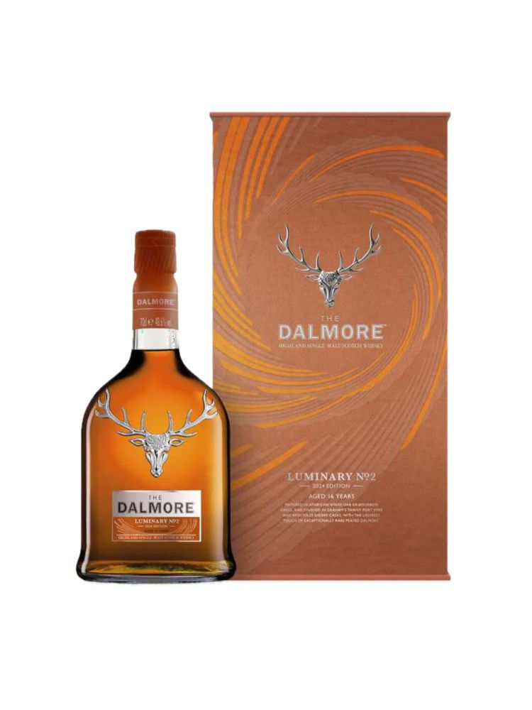 The Dalmore Luminary No. 2 2024 Edition, 750mL Bottle on White Background.