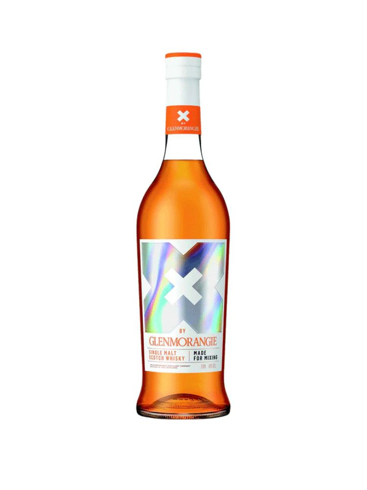 X by Glenmorangie Single Malt Scotch Whisky, 750mL Bottle on White Background