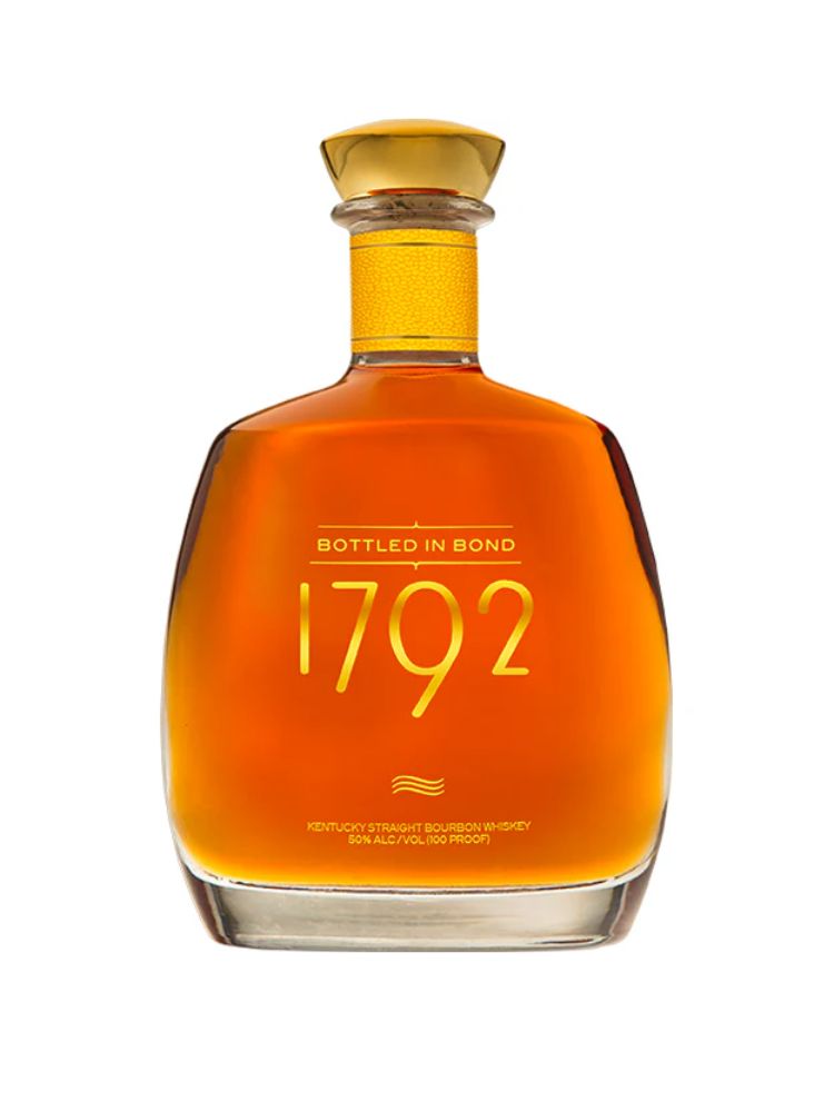 1792 Bottled in Bond, 750mL Bottle on White Background