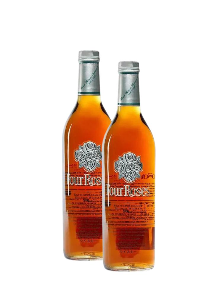 Four Roses Super Premium Platinum Kentucky Straight Bourbon Whiskey Bundle