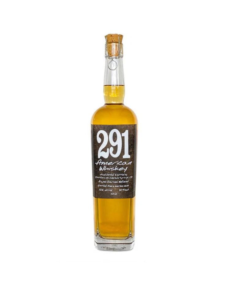 291 American Whiskey, 750mL bottle on white background