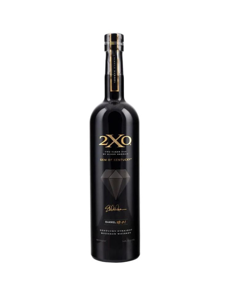 2XO Gem of Kentucky Kentucky Straight Bourbon, 750mL Bottle on White Background