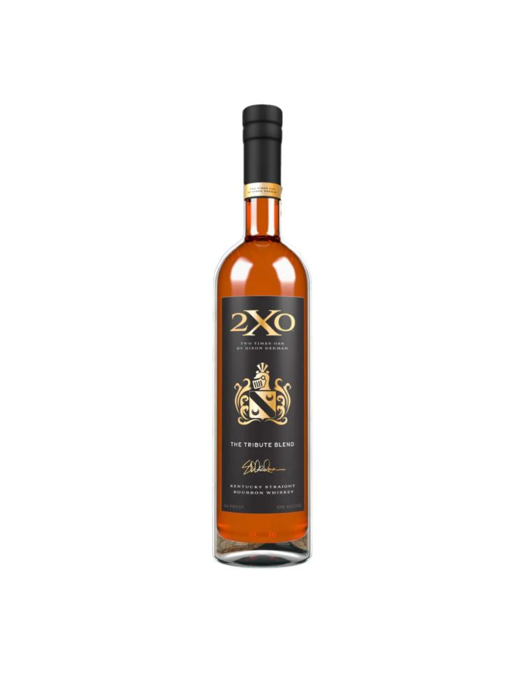 2XO The Tribute Blend Kentucky Straight Bourbon, 750mL Bottle on White Background