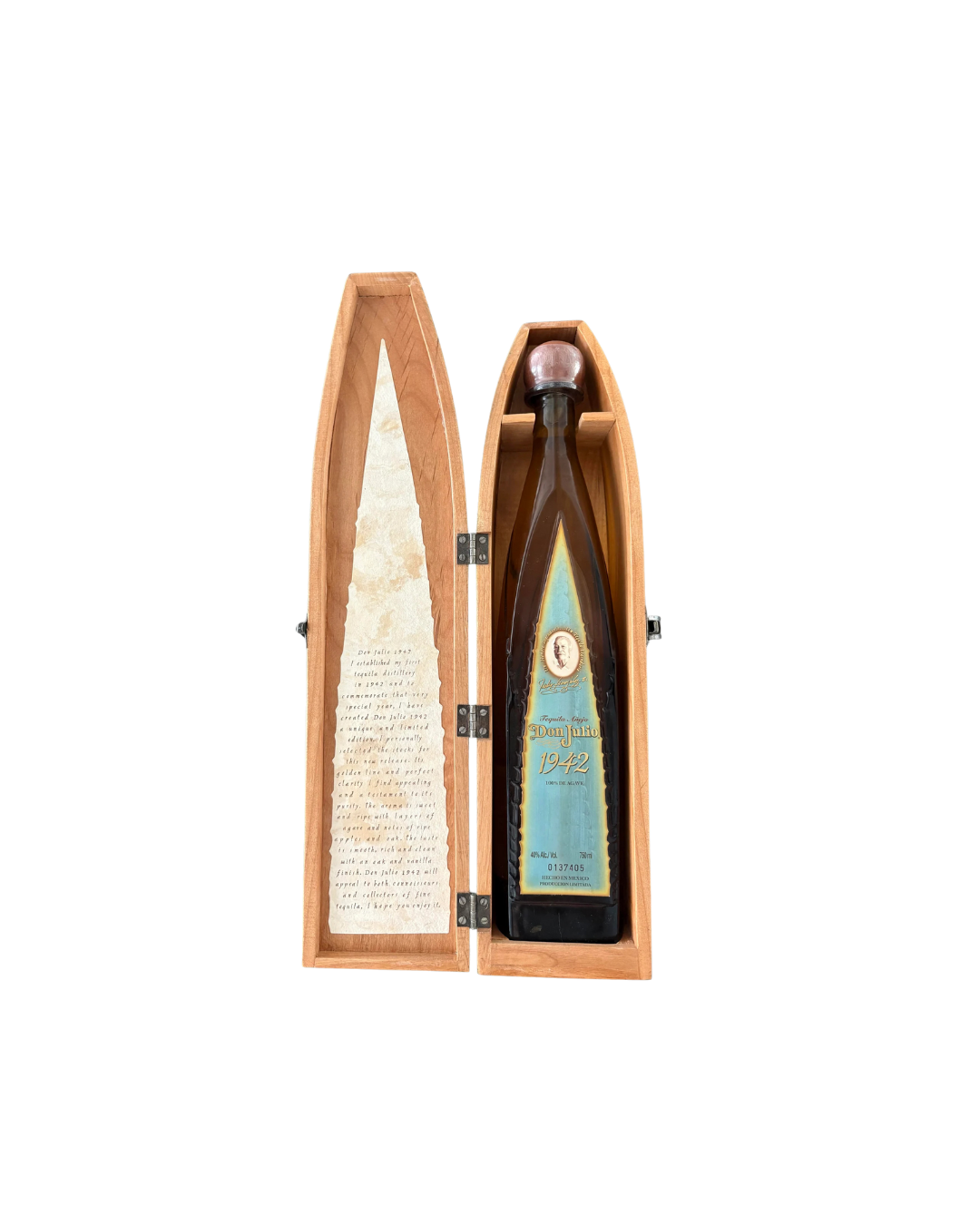 Don Julio 1942 Green Casket