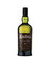Ardbeg Single Malt Scotch 10 Yr, 750mL Bottle on White Background.