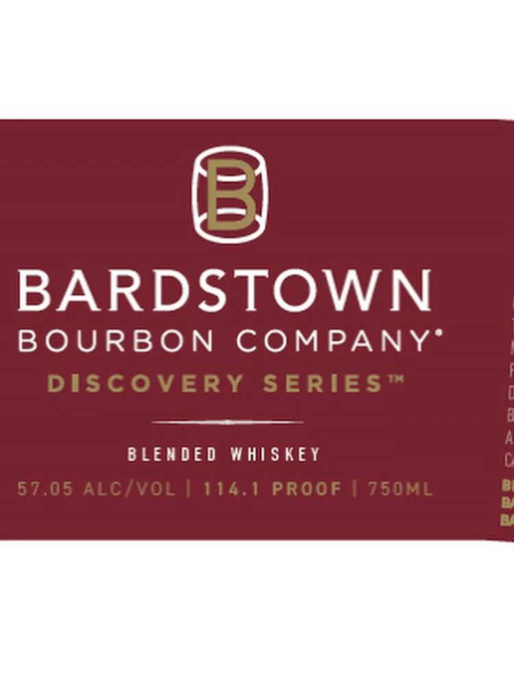 Bardstown Bourbon Company Discovery Series No. 8, 750mL Bottle on White Background