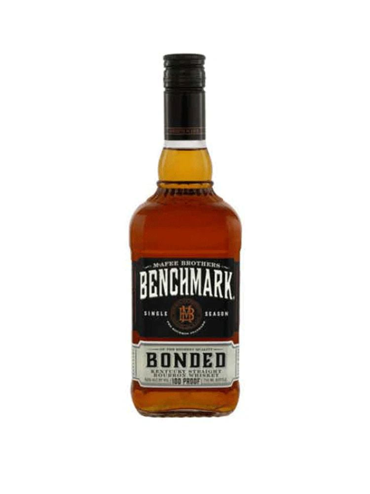 Benchmark Bonded Kentucky Straight Bourbon Whiskey, 750mL Bottle on White Background