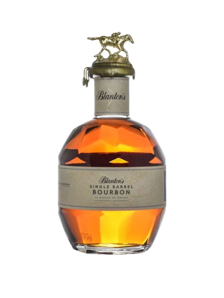 Blanton’s 2021 La Maison du Whisky Conquete, 750mL bottle on white background