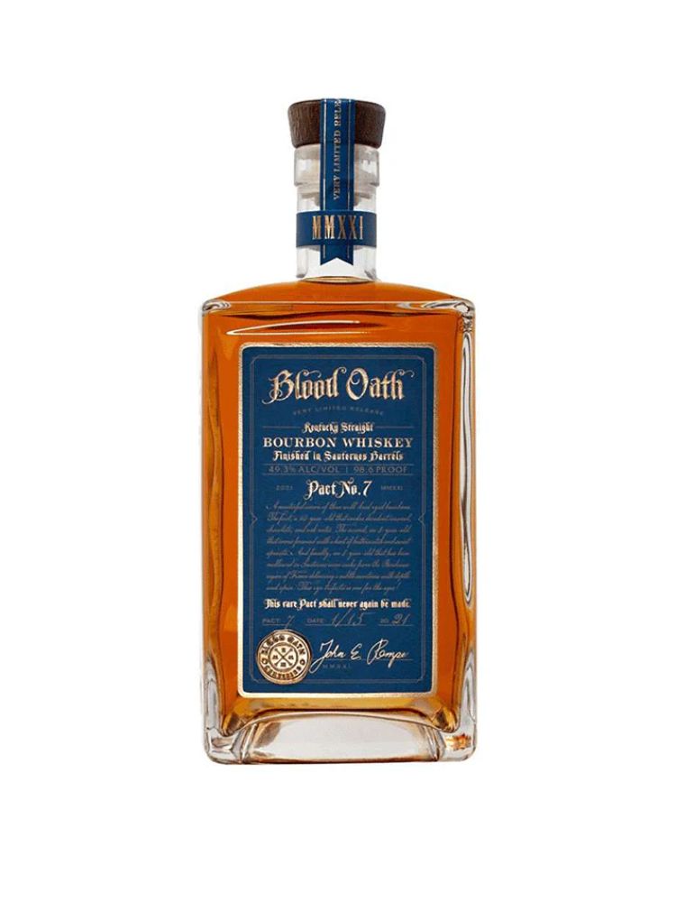 Blood Oath Pact No. 7, 750mL bottle on white background