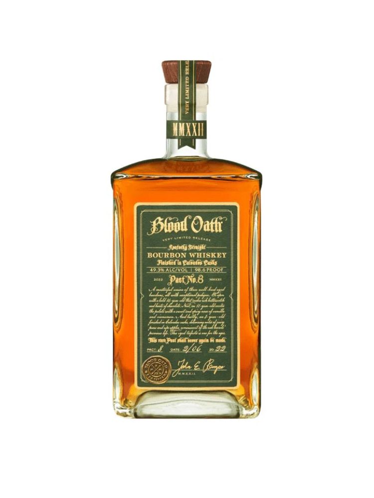 Blood Oath Pact No. 8, 750mL bottle on white background