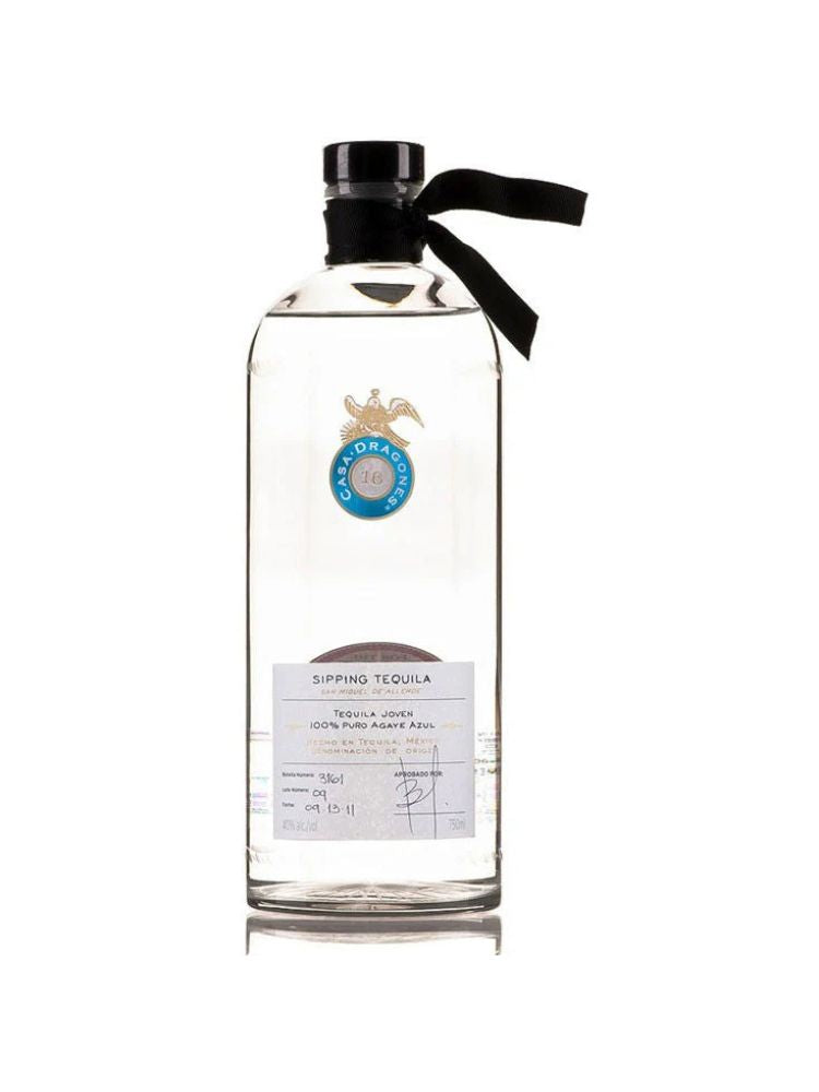 Casa Dragones Tequila Joven, 750mL bottle on white background.