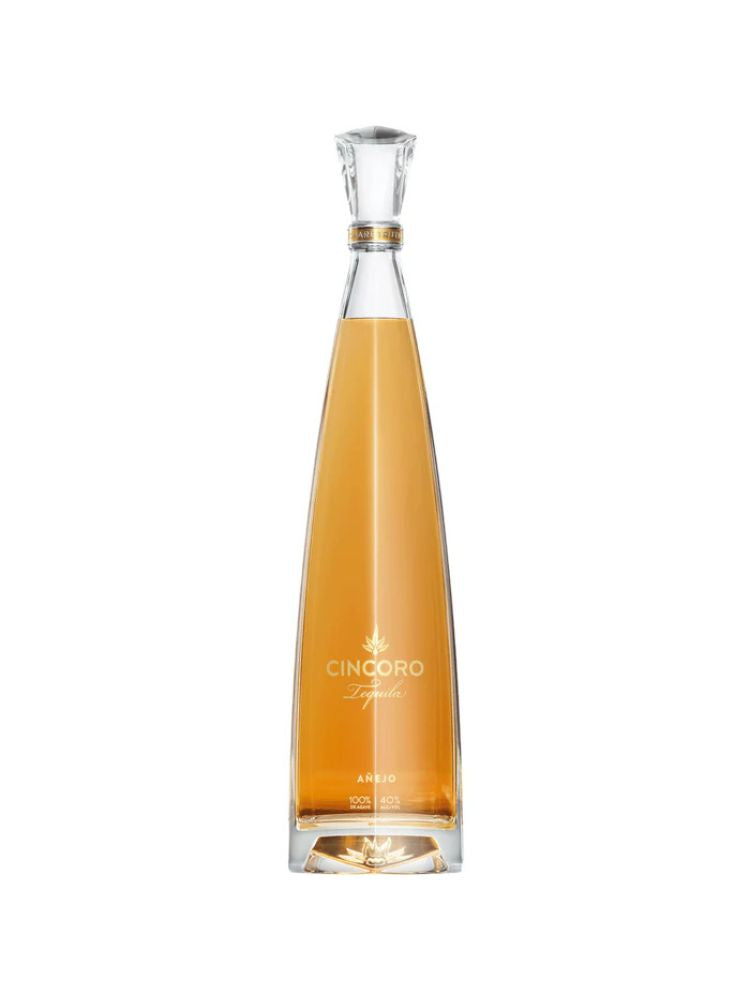 Cincoro Añejo Tequila, 750mL bottle on white background.