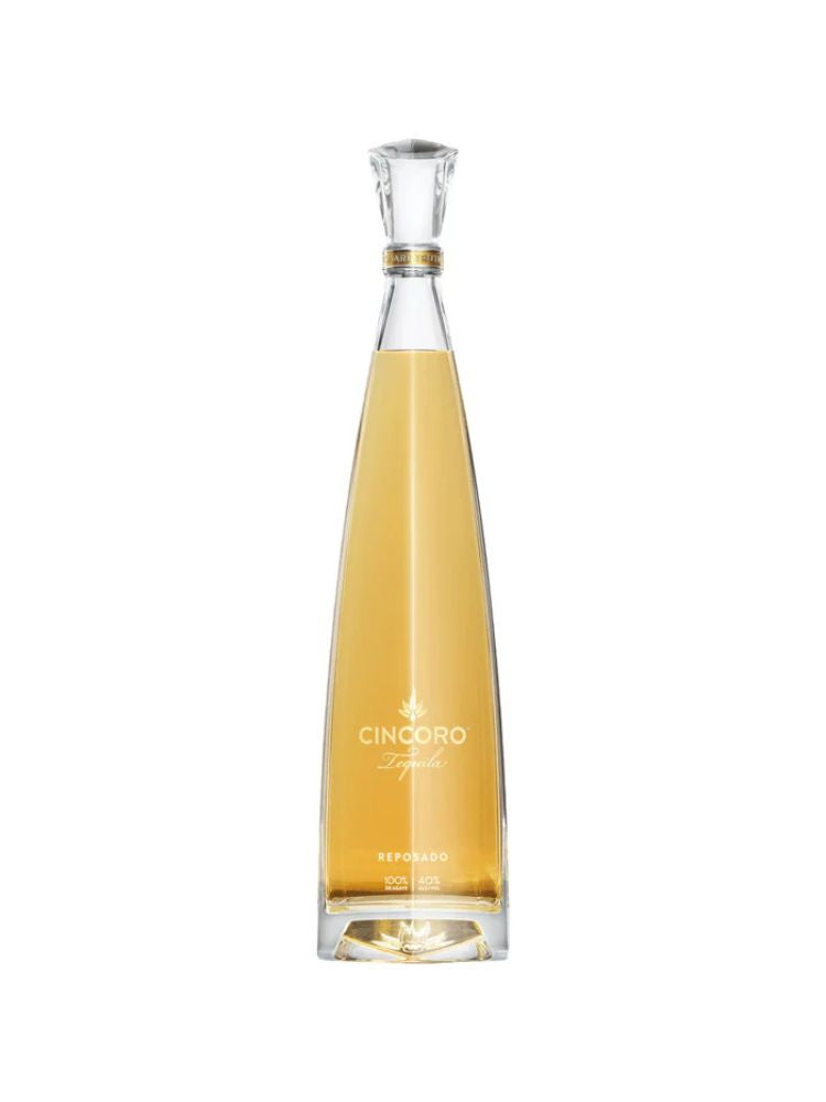 Cincoro Reposado Tequila, 750mL bottle on white background.