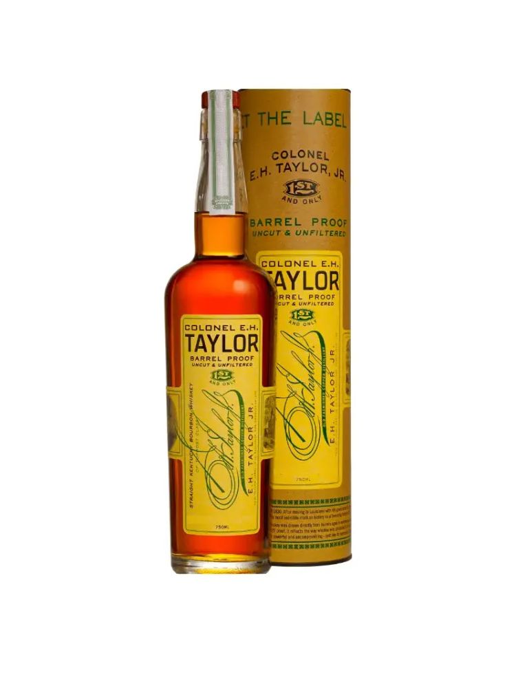Colonel E.H. Taylor, Jr. Barrel Proof Batch 13, 127.3 Proof, 750mL bottle on white background