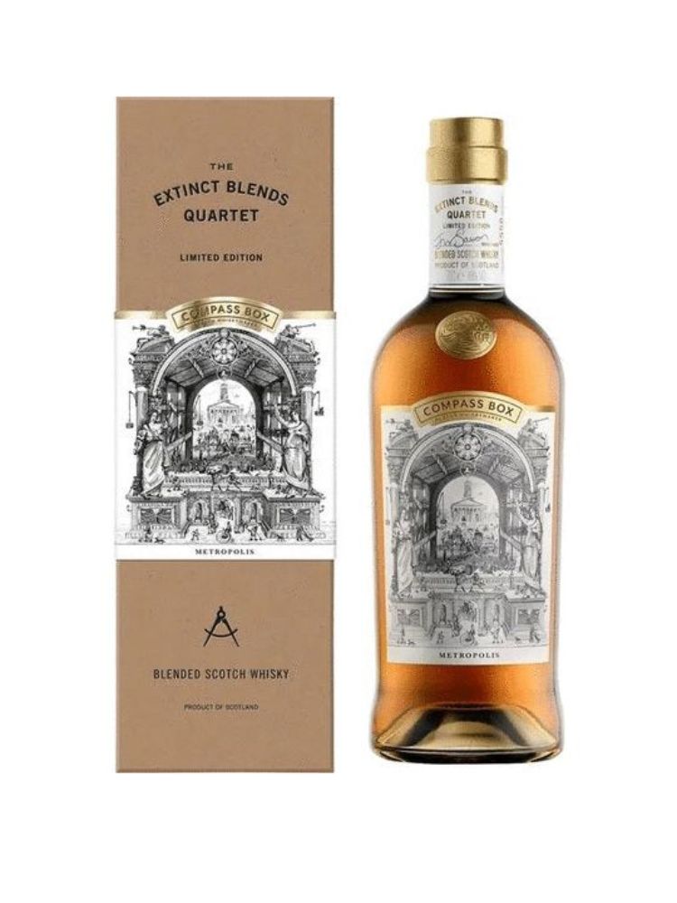 Compass Box The Extinct Blends Quartet &