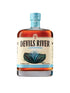 Devils River Agave Bourbon Whiskey, 750mL bottle on white background