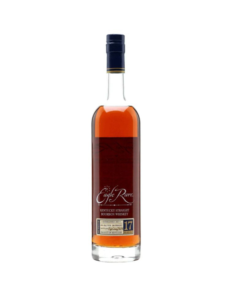 Eagle Rare 17 Year Old Kentucky Straight Bourbon Whiskey 2014, 750mL bottle on white background