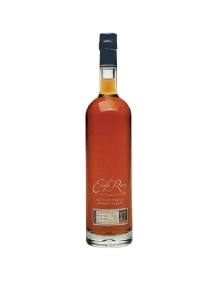Eagle Rare 17 Year Old Kentucky Straight Bourbon Whiskey 2015, 750mL bottle on white background