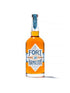 Fort Hamilton Double Barrel Rye Whiskey bottle on white background