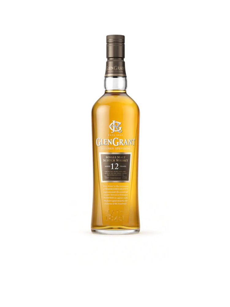 Glen Grant 15 Year Old Single Malt Scotch Whisky, 750mL Bottle on White Background