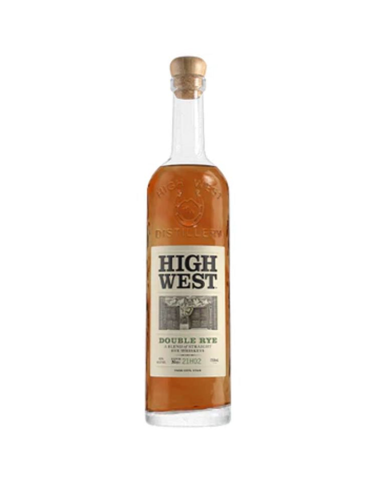 High West Double Rye!, 750mL bottle on white background