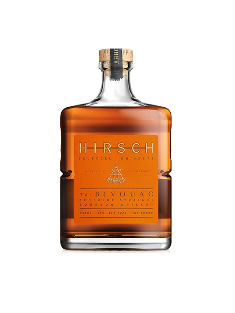 Hirsch The Bivouac Kentucky Straight Bourbon, 750mL bottle on white background