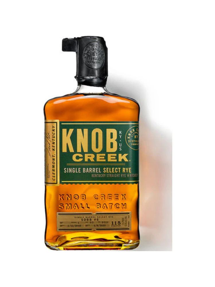 Knob Creek Single Barrel Select Rye Whiskey &