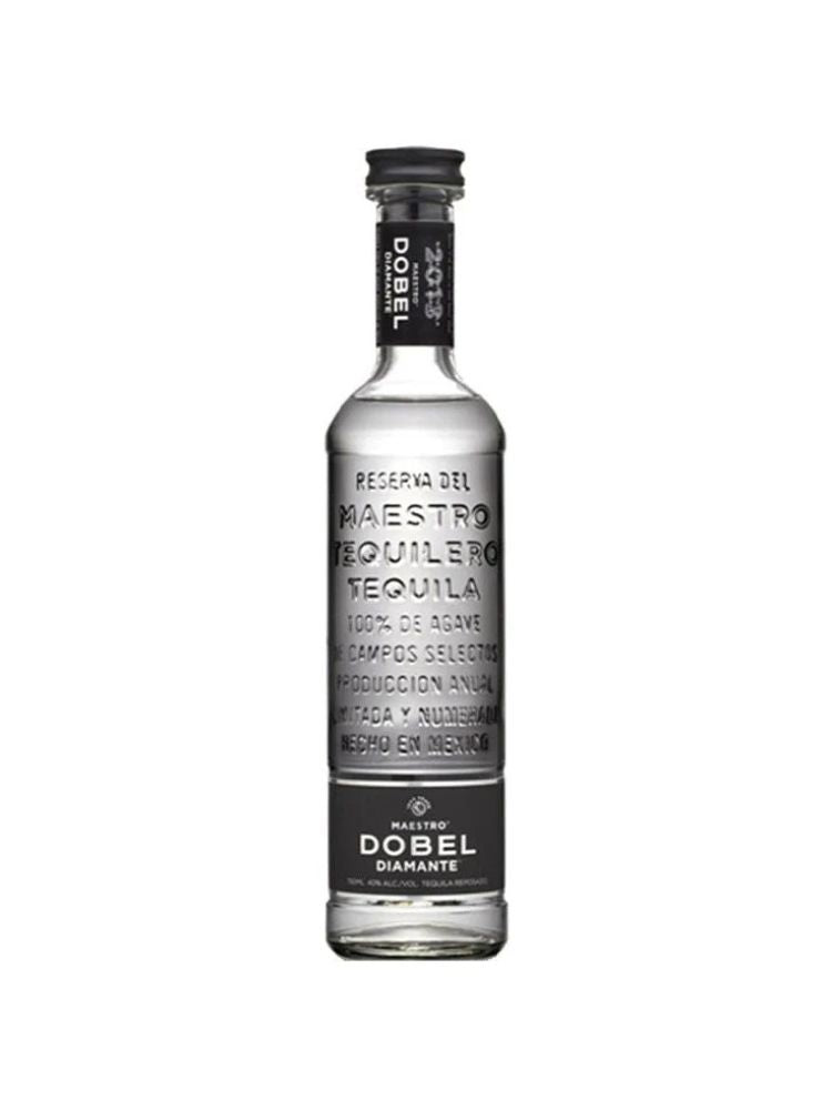 Maestro Dobel Diamante Tequila, 750mL bottle on white background.