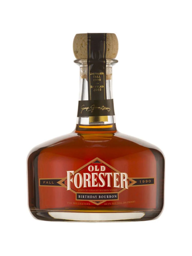 Old Forester Birthday Bourbon - 2003 Release, 750mL bottle on white background