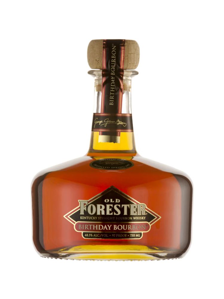 Old Forester Birthday Bourbon - 2009 Release, 750mL bottle on white background