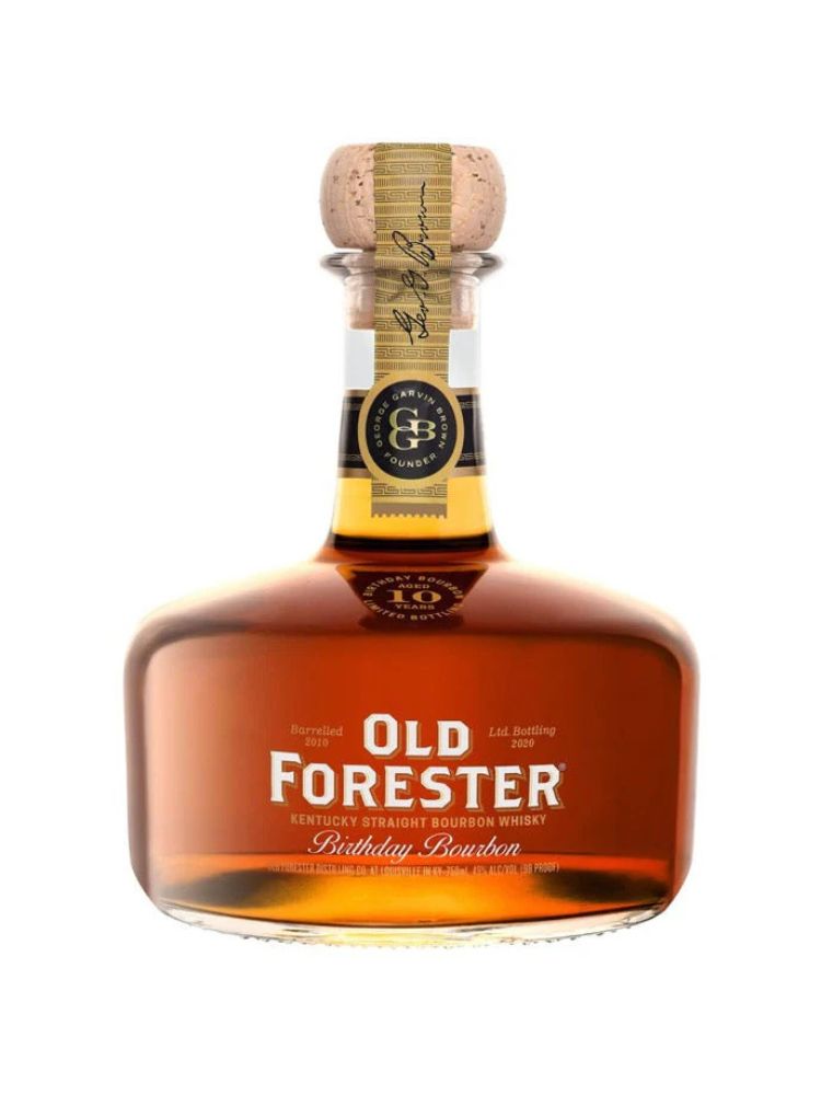 Old Forester Birthday Bourbon - 2020 Release, 750mL bottle on white background
