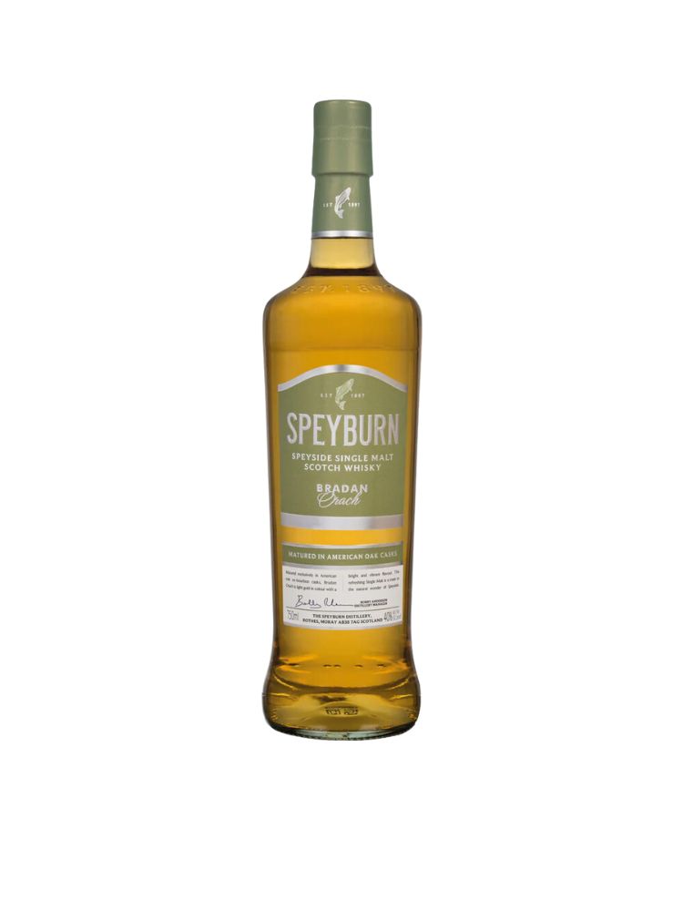 Speyburn Bradan Orach, 750mL Bottle on White Background