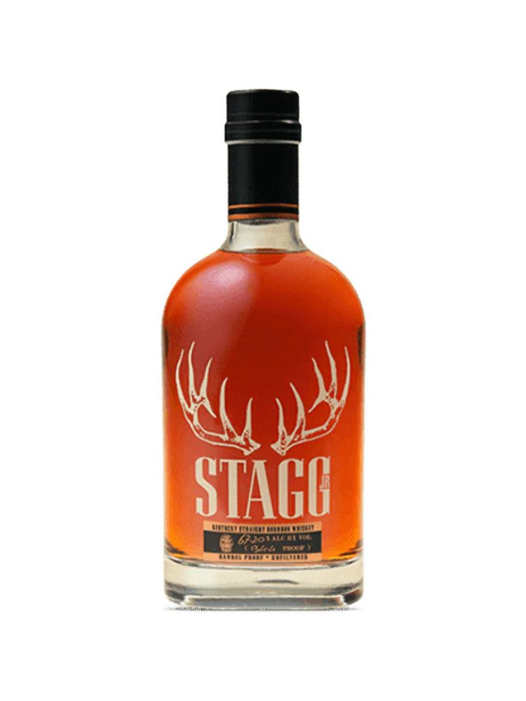 Stagg Jr Kentucky Straight Bourbon Batch 11 127.9 Proof, 750mL bottle on white background
